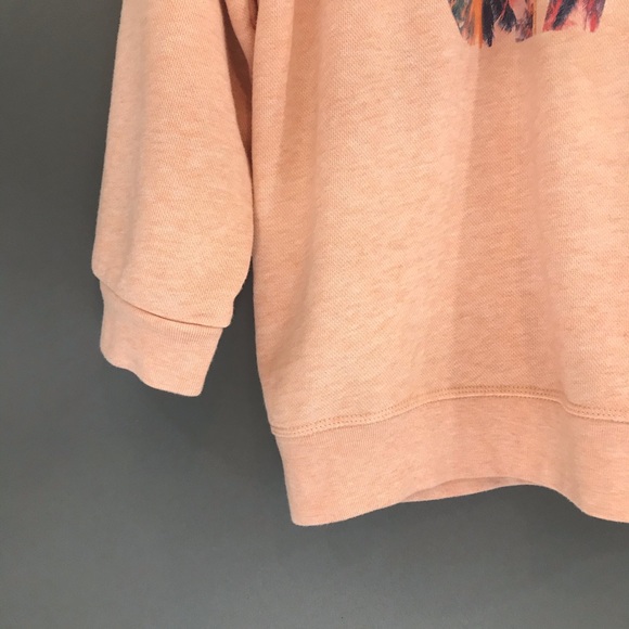 (Sold)GAP Women’s Crewneck Peach Sweater, XL - Picture 2 of 6